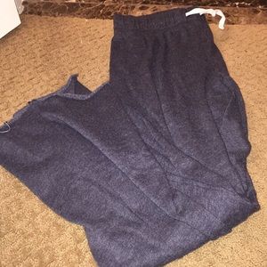 Vs pink grey sweat pants